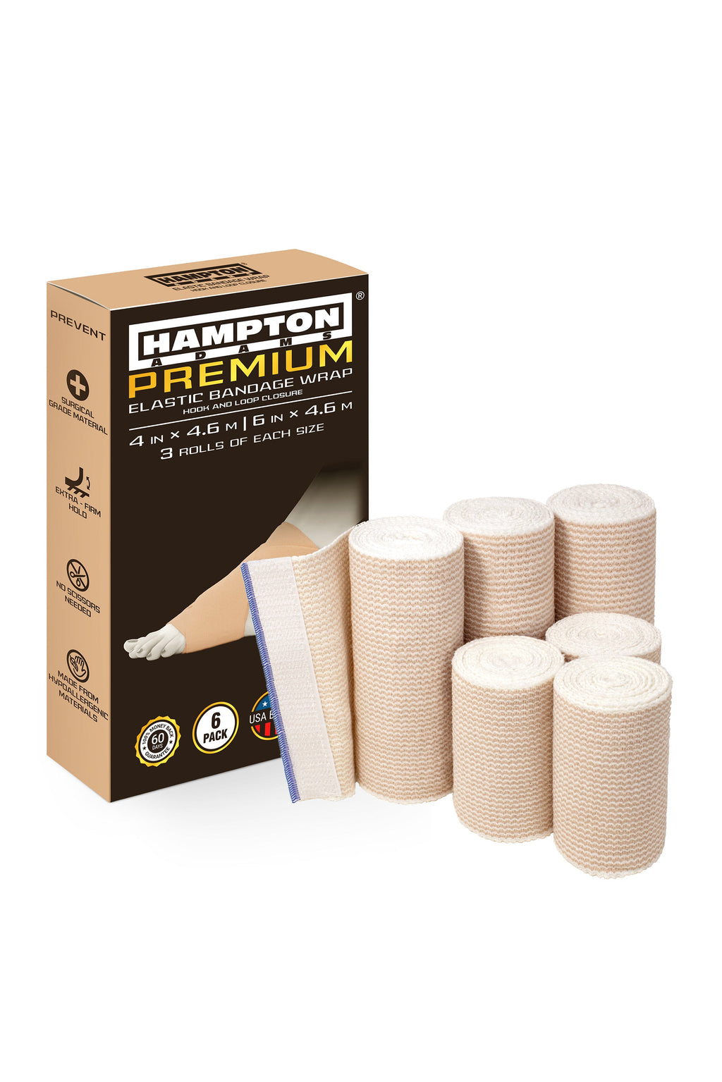 Elastic Bandage Wrap Velcro