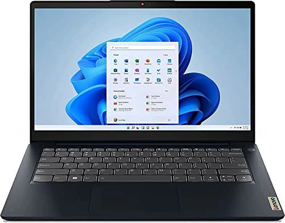 Lenovo 2023 IdeaPad 3 14¡± FHD IPS Laptop 10-Core 12th Intel i5-1235U Iris Xe Graphics 24GB DDR4 1TB NVMe SSD WiFi AX HDMI USB-C w/DP Webcam Backlit Keyboard Fingerprint Windows 11 Home w/RE USB