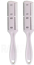 Lot Of 2 RAM-PRO Personal Trimmer Double Sided - Double Edge Razor Blade Hair Beard Side Burn - Manual Old Fashion