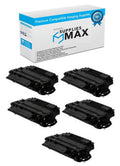 PrinterDash Compatible Replacement for Troy MICR 3015/3015DN/3015EX/Secure 3015/DXI-3015/EX-3015 Toner Cartridge (5/PK-6000 Page Yield) (02-81600-500_5PK)