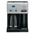 Restored Cuisinart Coffee Plus 12-Cup Programmable Coffeemaker Plus Hot Water System , Black, Stainless (Refurbished)