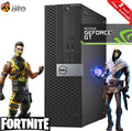 Restored Gaming Dell 7040 SFF Computer Core i5 6th 3.4GHz, 16GB Ram, 2TB HDD, 256GB NVMe SSD, NVIDIA GT 730, Keyboard and Mouse, Wi-Fi, Win10 Home Desktop PC (Refurbished)