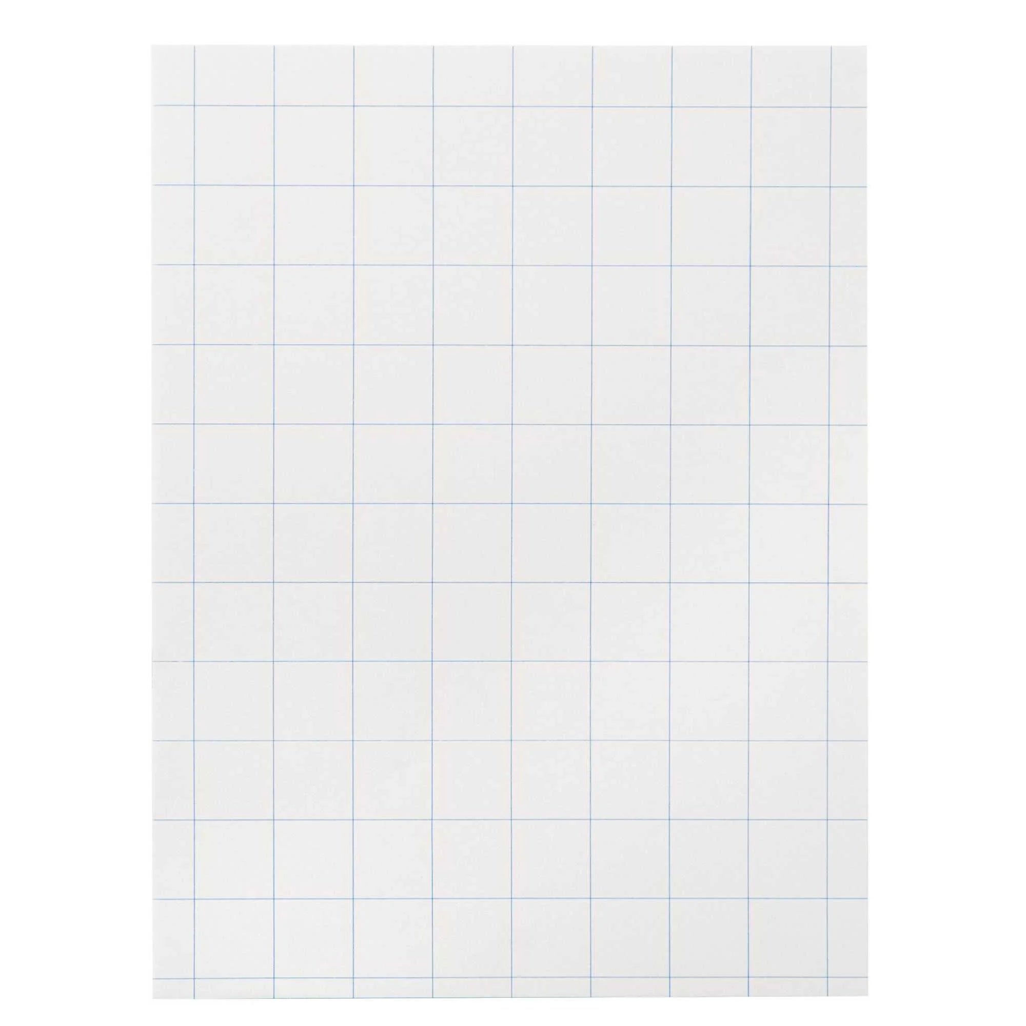 School Smart Graph Paper, 1 Inch Rule, 9 x 12 Inches, White, 500 Sheets