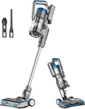 Eureka Stylus Lightweight Cordless Vacuum Cleaner, 350W Powerful BLDC Motor for Multi-Flooring Deep Clean LED Headlights, Convenient Stick and Handheld Vac, Premium