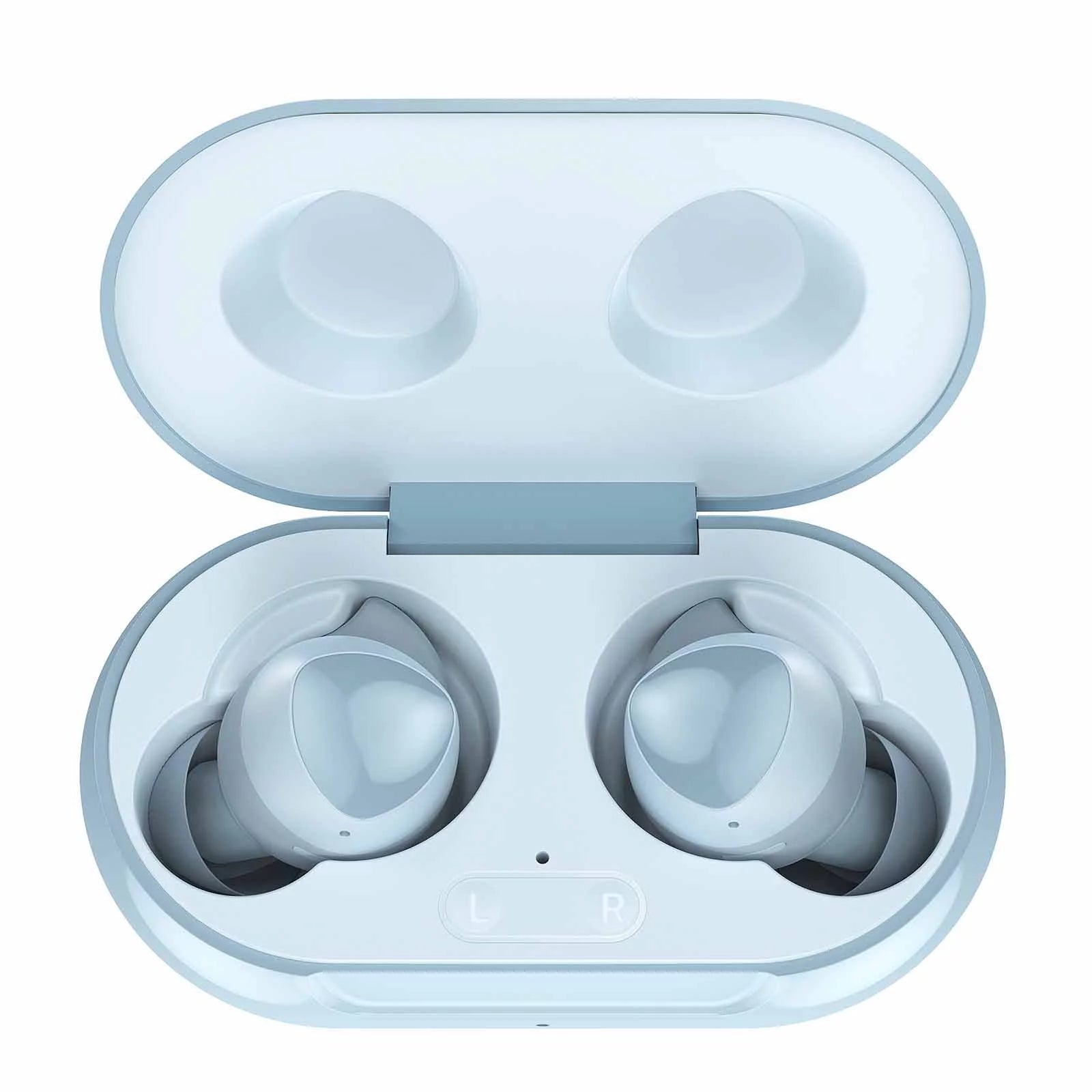 UrbanX Street Buds Plus True Bluetooth Wireless Earbuds For Nokia 7.1 With Active Noise Cancelling (Charging Case Included) Blue