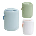 TurboClean Smart Clothes Washing Machine - Antibacterial Underwear & Socks Washer with Blue Light, Compact & Efficient