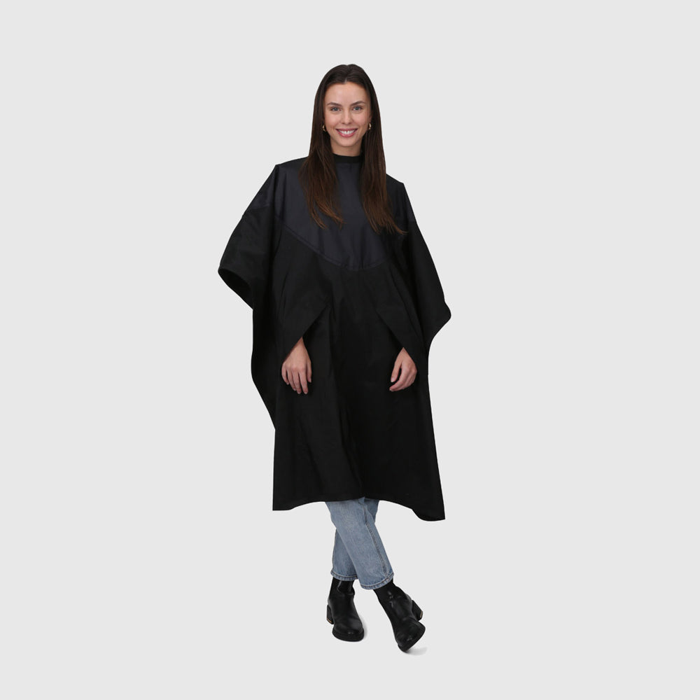 Ultimate Arm Hole Cape — Hands-Free Salon Cape